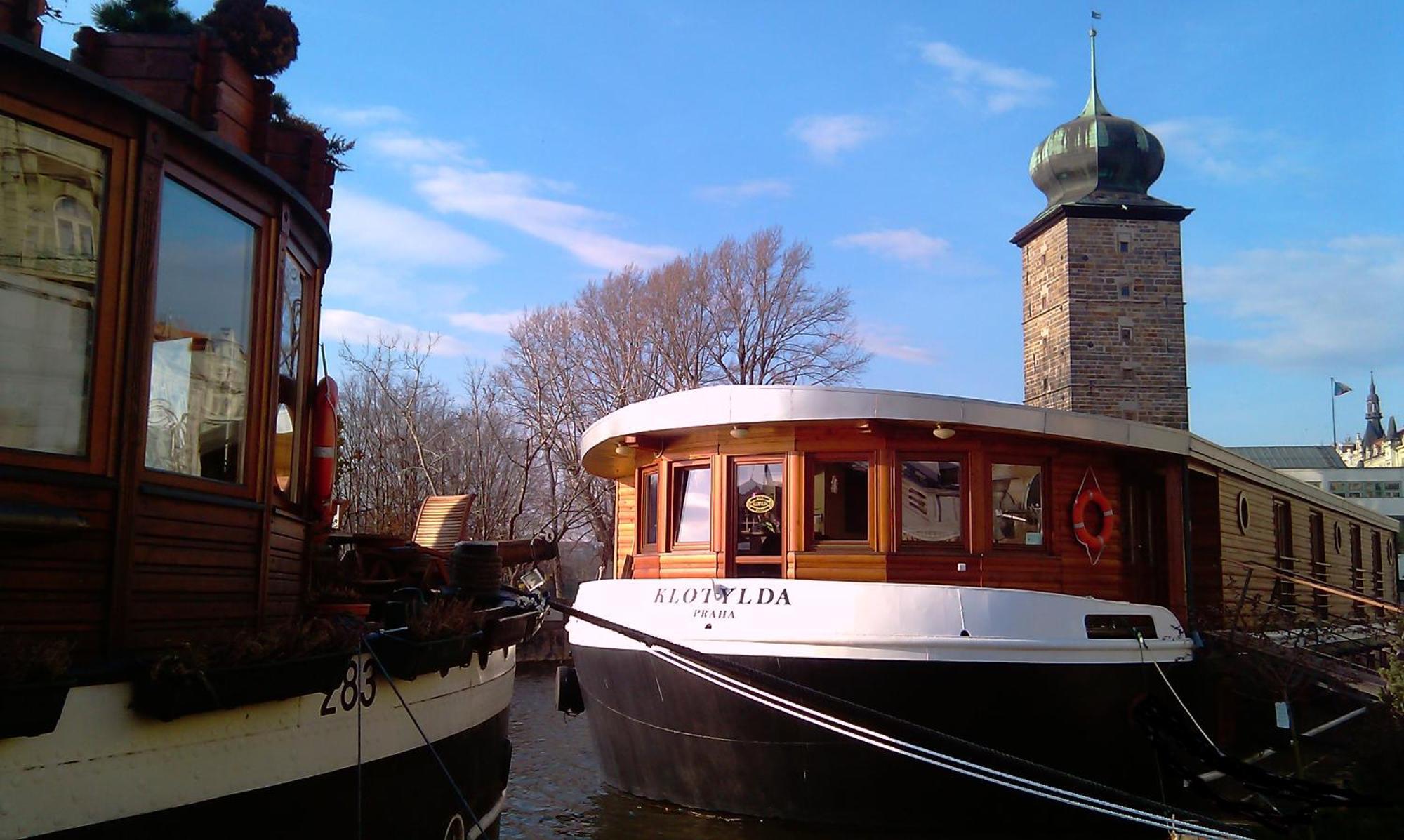Boat Hotel Matylda Prag Eksteriør billede